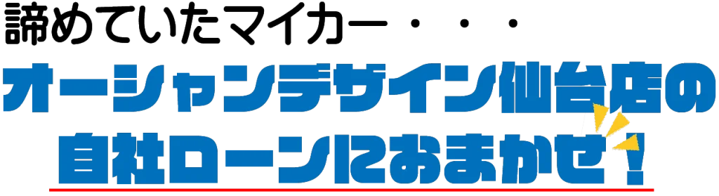 オーシャンデザイン仙台店のお任せ